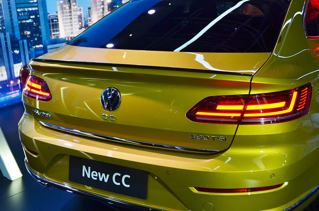 一汽-大众新CC家族正式上市 售价xx万起