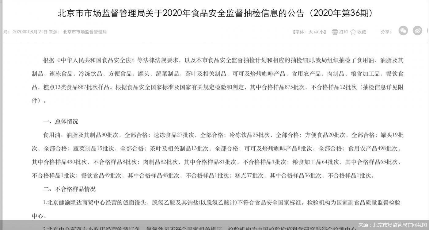 北京市场监管局 渝信小厨姜含杀虫剂益旺居草鱼含致癌孔雀石绿 凤凰网