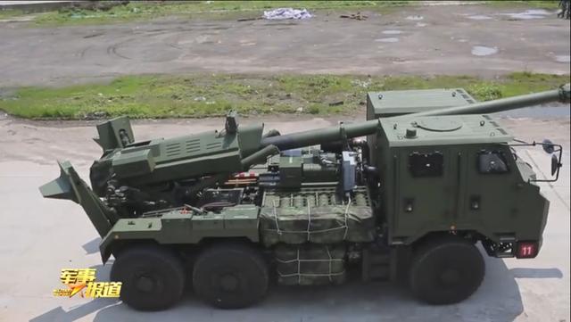 老式牵引炮"终结者"?解放军pcl-181卡车炮,52倍口径155加榴炮