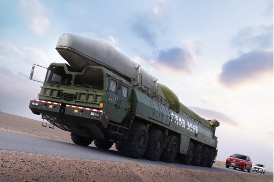 广汽传祺护航快舟· 传祺gs4号火箭升空