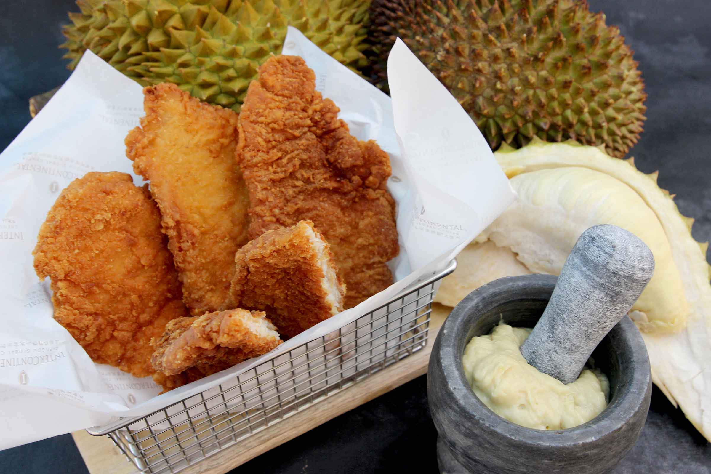 成都环球中心天堂洲际大饭店榴莲美食节开幕