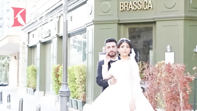 贝鲁特大爆炸时一对新婚夫妻正在拍婚纱照 冲击波将他们掀翻