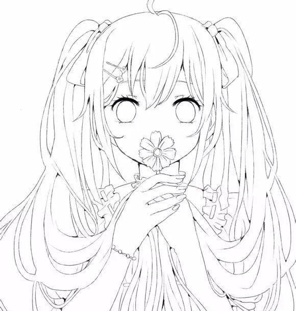 线稿与色彩临摹参考绘画素材