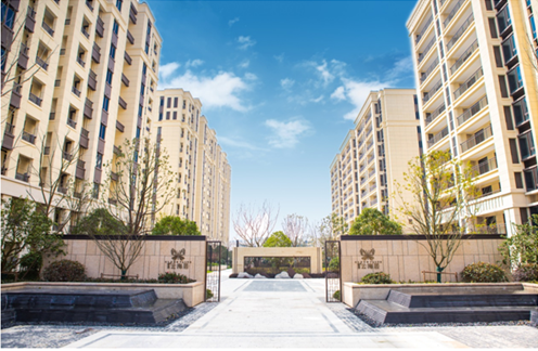 宁波世茂云锦实景图 