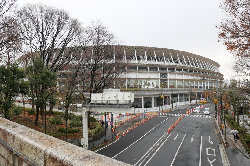 隈研吾设计的东京奥运会主场馆