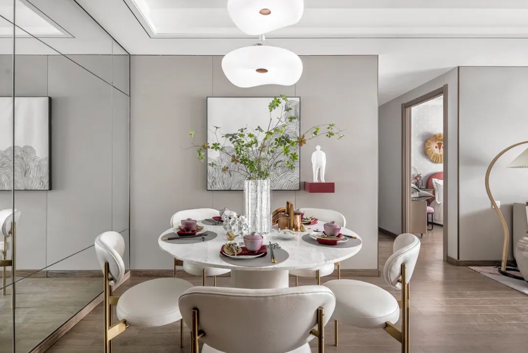 121㎡新亚洲风格样板间设计,呈现出极具现代感的东方情调