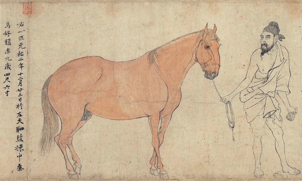 他被称为白描第一人,画马后马死了,画虎不敢画尾巴,怕活了