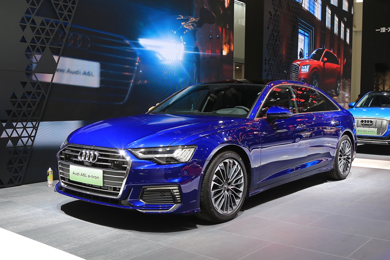 2020海口新能源车展奥迪a6l02etron亮相