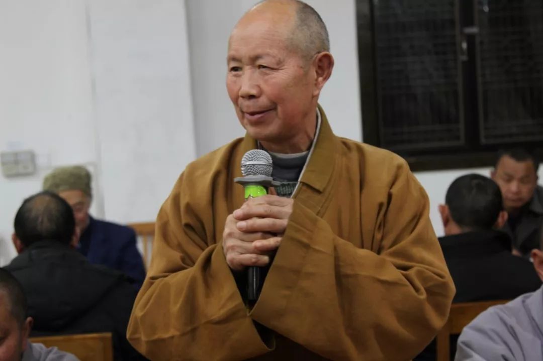 乐至报国寺2020年迎春茶话会——关爱老人,喜迎新春