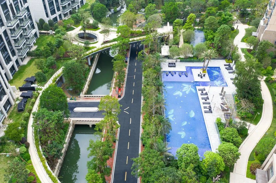 空中连廊实景图