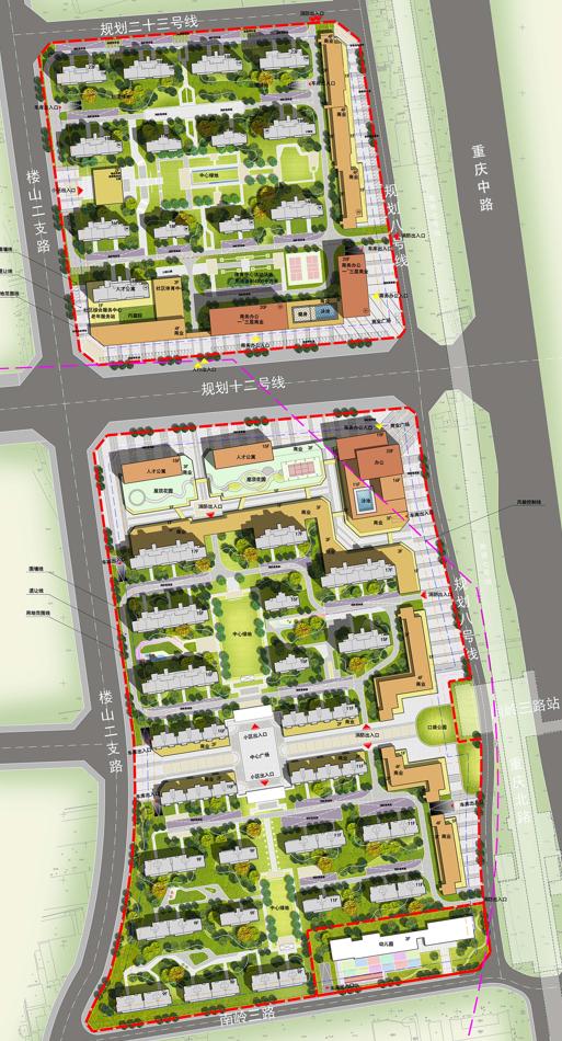 李沧区项目规划公示 建设内容为住宅商业商务等__凤凰网