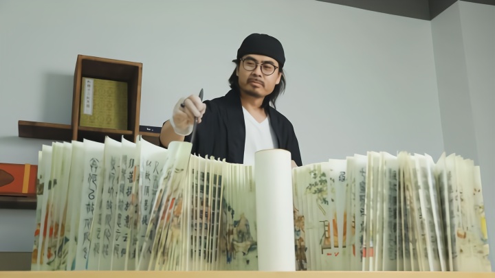 龙鳞装非遗传人张晓栋:做中国最美的书