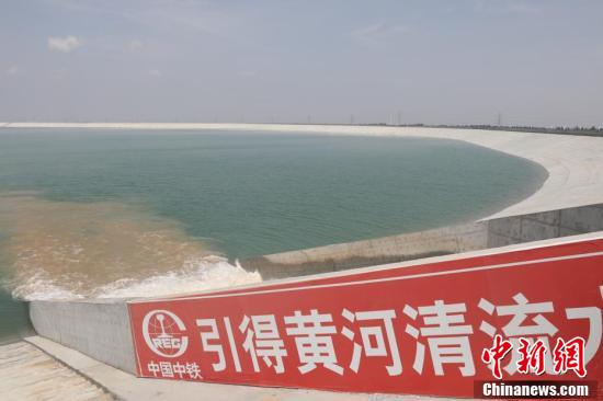 探访银川都市圈城乡西线供水工程中的西夏水库.