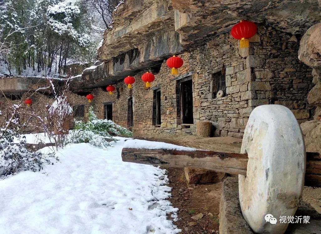 一场春雪,让平邑九间棚美爆啦