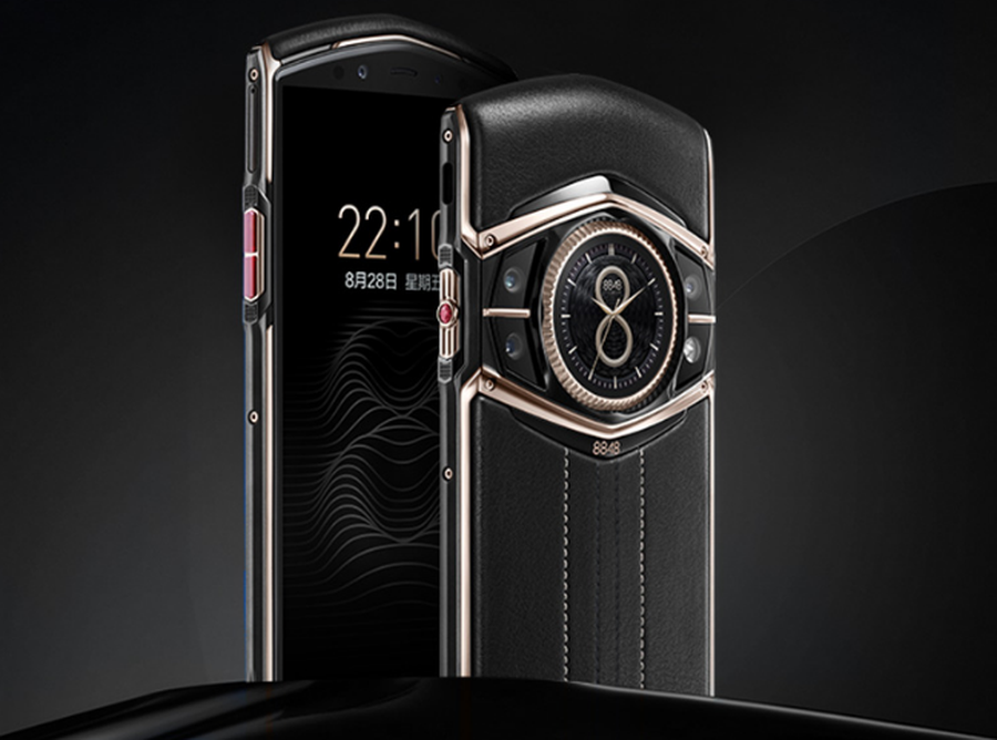 8848首款5g钛金手机发布前后双屏1024gb顶配29999元