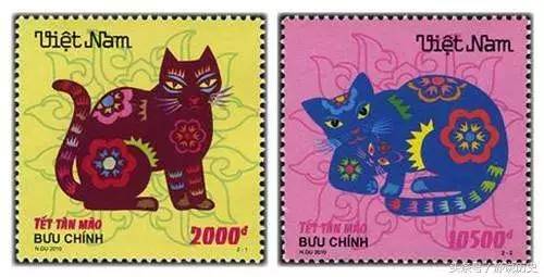 中国的十二生肖传入越南后，越南有了猫年
