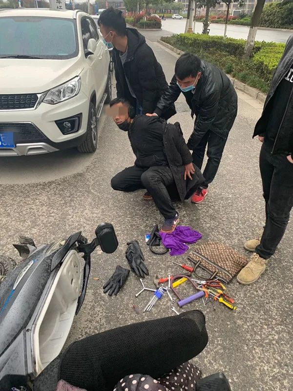 汉中抓获一男一女盗车贼