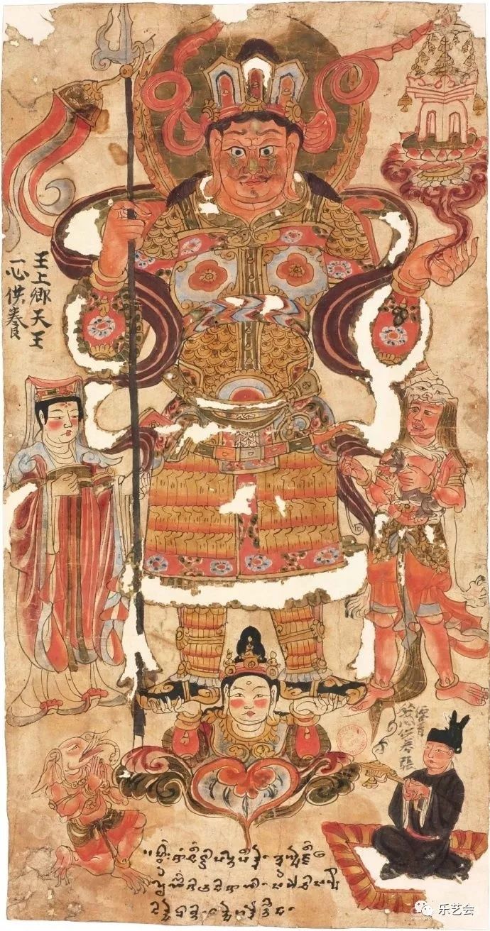 敦煌塑像,壁画中的唐朝武备