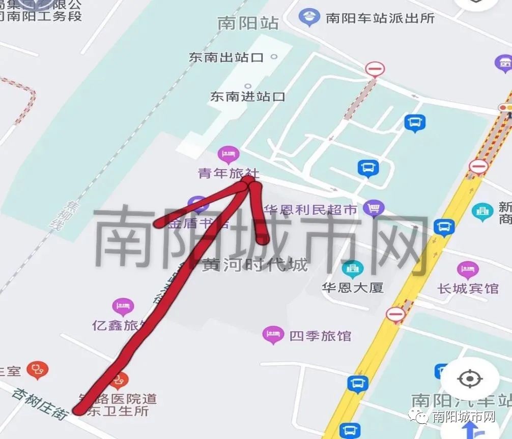 南阳市街景地图图片