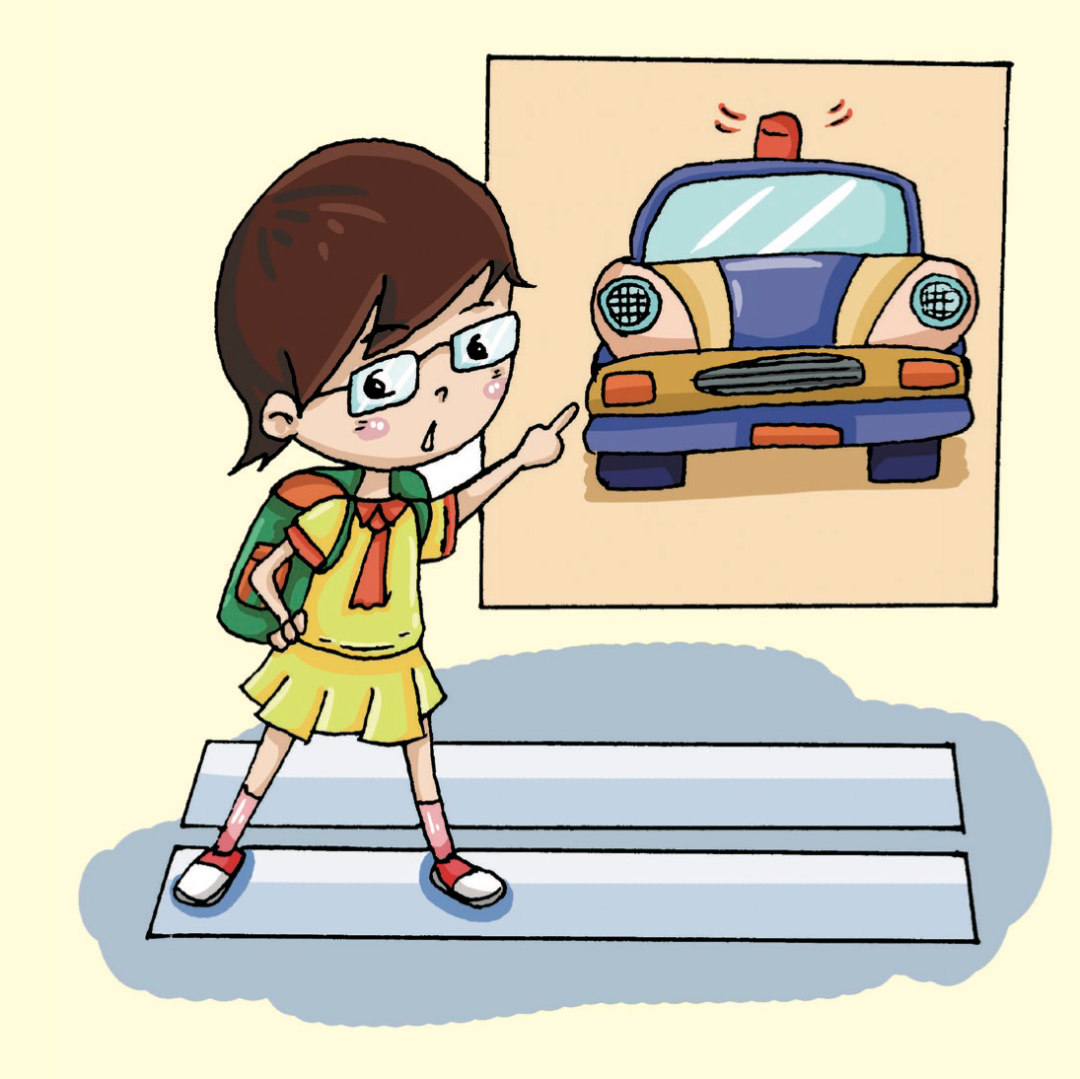 儿童安全锦囊:过马路时注意什么?