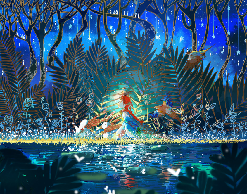 一定的疗愈,并且带来好运的功效哟~今日图腾:kin3 电力的蓝夜指引解析