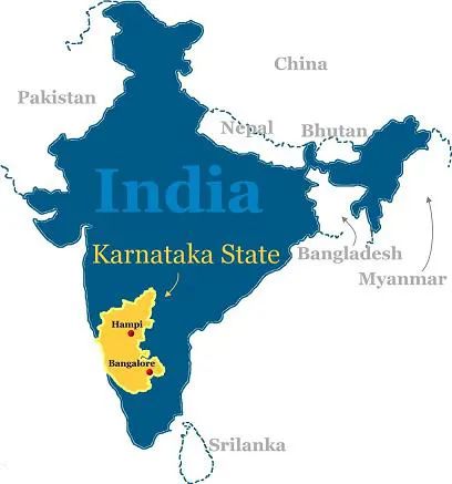 印度地图 简单图片