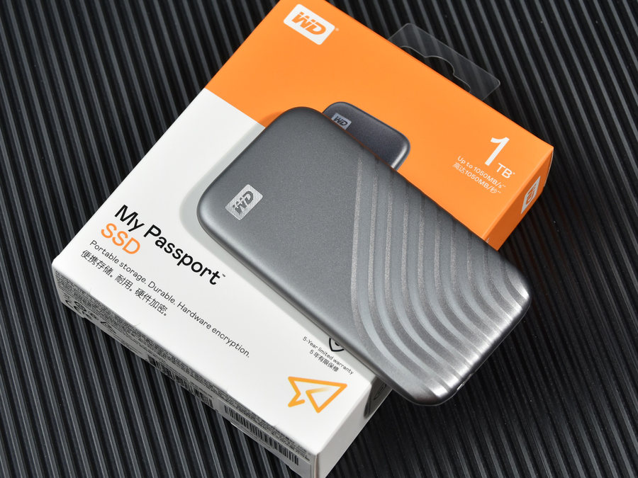 西部数据mypassport移动固态硬盘1tb评测