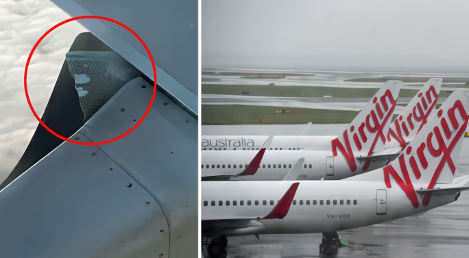 乘客发现机翼部分脱落 澳大利亚一架客机起飞不久后返航