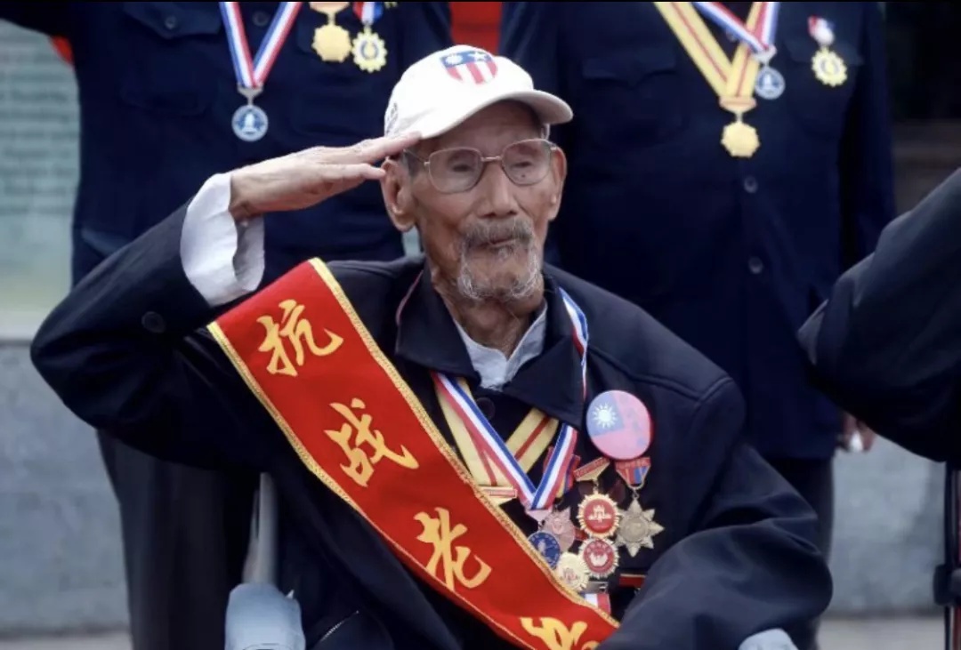 108歲抗戰老兵勝利紀念日前一天去世曾參加南京保衛戰和松山戰役