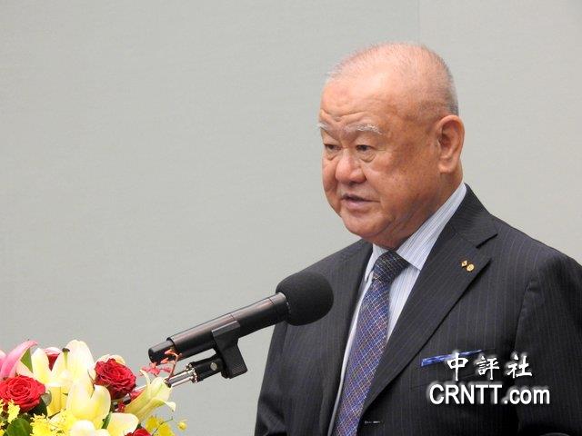 工商协进会理事长林伯丰(中评社 雷明正摄)