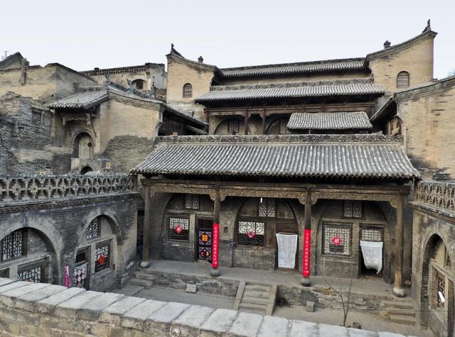 山西古建筑师家大院三晋第一村北方大院代表