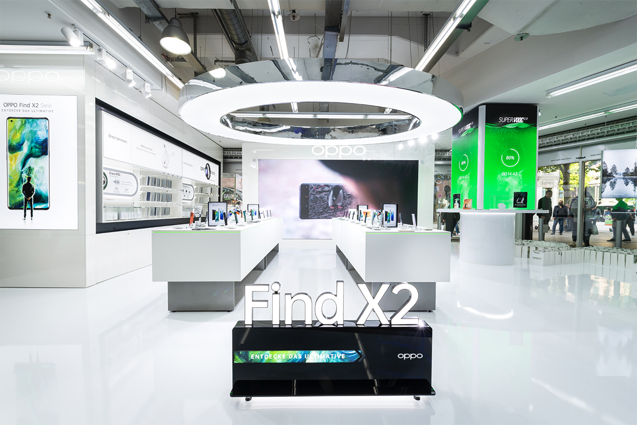 德国首家旗舰店开业oppo持续扩大欧洲业务