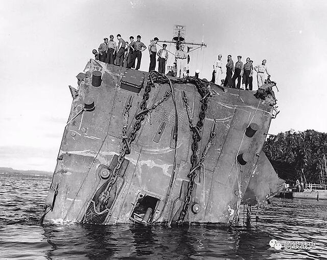 3艘轻巡洋舰被重创,1艘驱逐舰沉没,未能