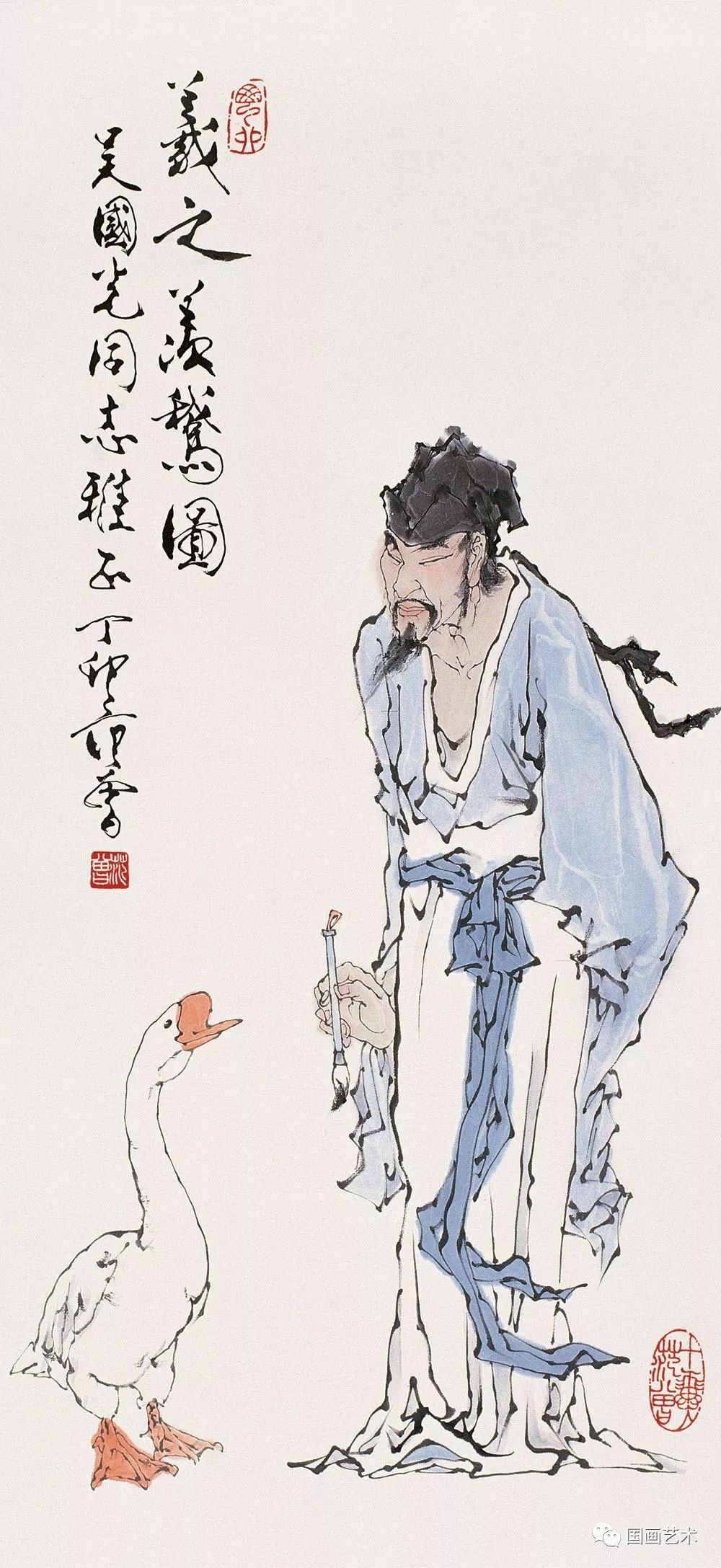 清晨阅读丨范曾国画六讲之四国画之美在乎笔墨写意