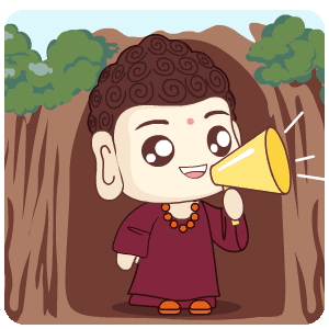 在这组表情包中,充满萌趣的卡通版乐山大佛或在水龙头下洗手,或给自己