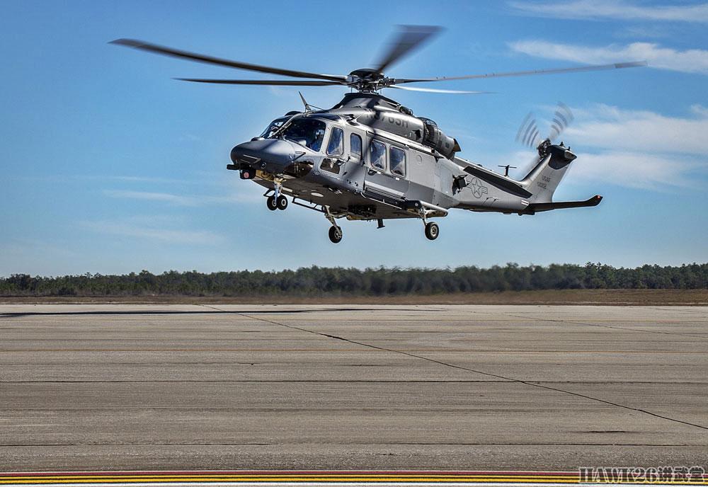 官宣:美国空军mh-139"灰狼"直升机命名仪式照 极具艺术气息__凤凰网
