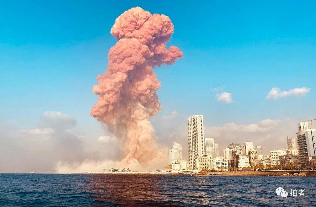 多图直击黎巴嫩首都爆炸现场建筑被毁伤亡惨重