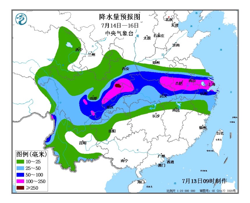 未来三天长江流域将大范围强降雨，气象部门：谨防流域性洪水_凤凰网