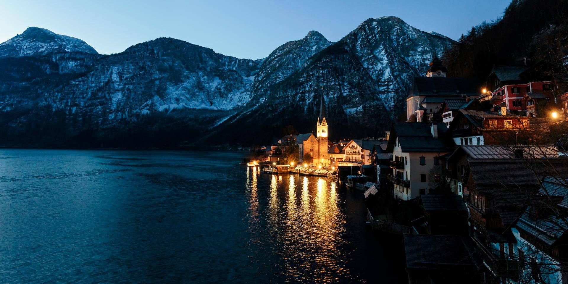 爱上奥地利哈尔施塔特小镇你心目中的最美小镇是哪呢