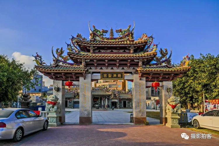 慈济圣宫大嶝岛上色彩斑斓的风景线