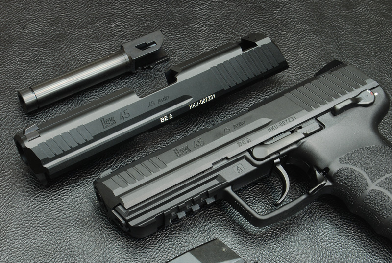 台湾airsoft水弹玩家MARUI HK45改装小记金属bb弹仿真玩具M1911__凤凰网