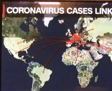 意外长怒斥CNN地图：暗示意大利是新冠肺炎发源地