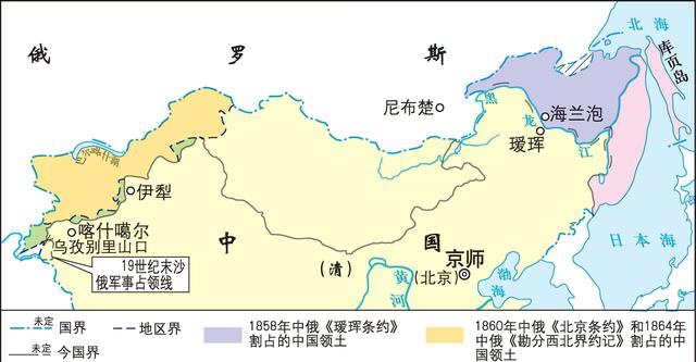 清朝末年,帝国主义试图瓜分中国,在中国划分势力范围.