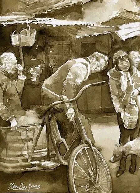 《天不佑人接地气-街坊邻里之一》夏葆元之绘事