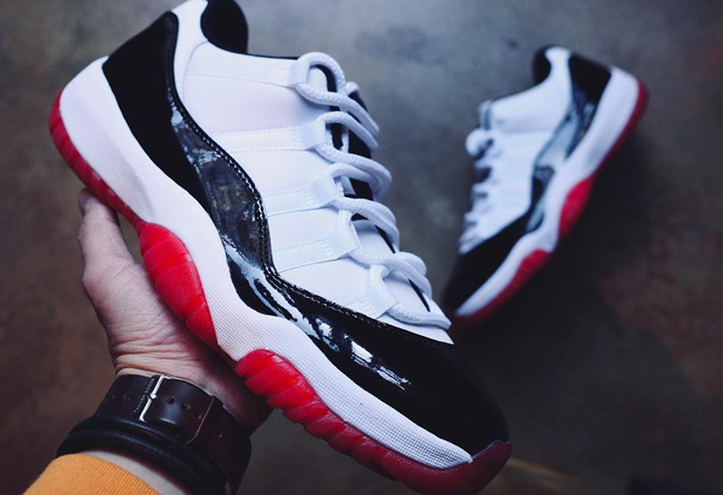 是你的今年必入 aj 吗?黑红   康扣 aj11 low 再曝美照