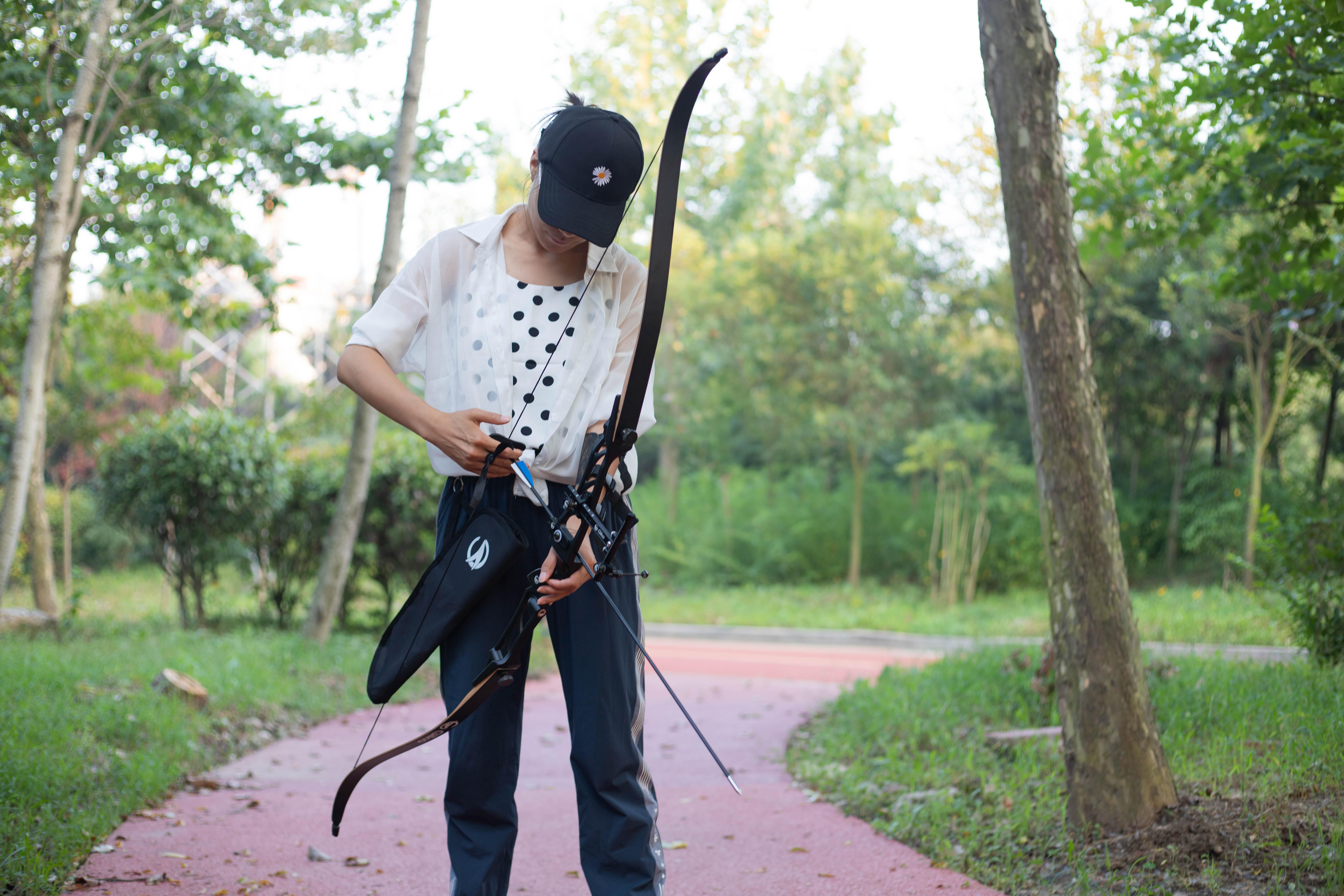 669元健身竞技器材,行列佼佼者,极客星竞技反曲弓首测