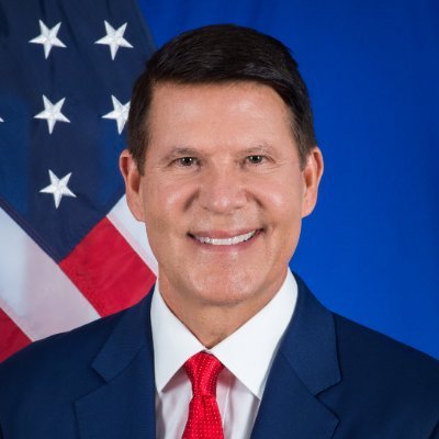 美国国务次卿克拉奇(keith krach).(照片:克拉奇推特)