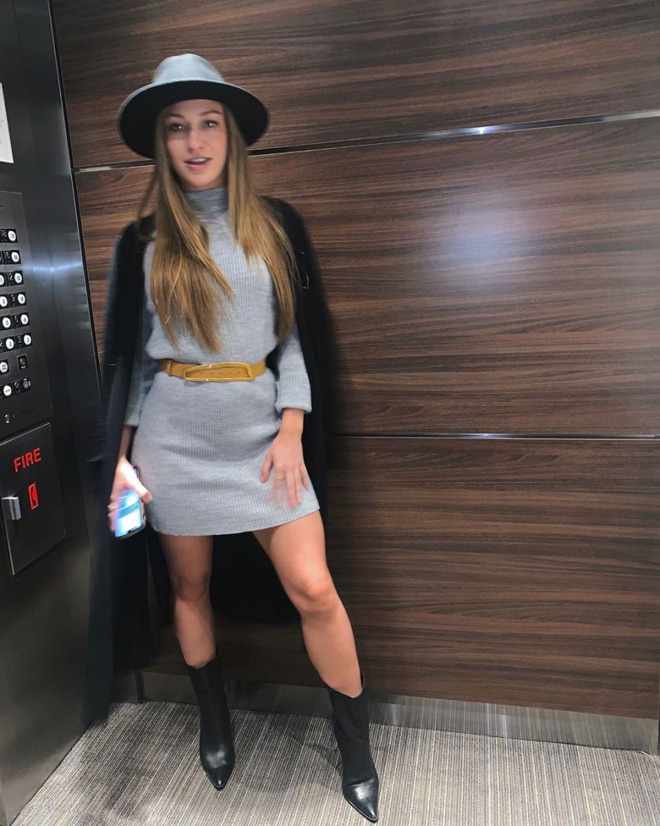 美女特辑掘金拉拉队员舞蹈教练vika