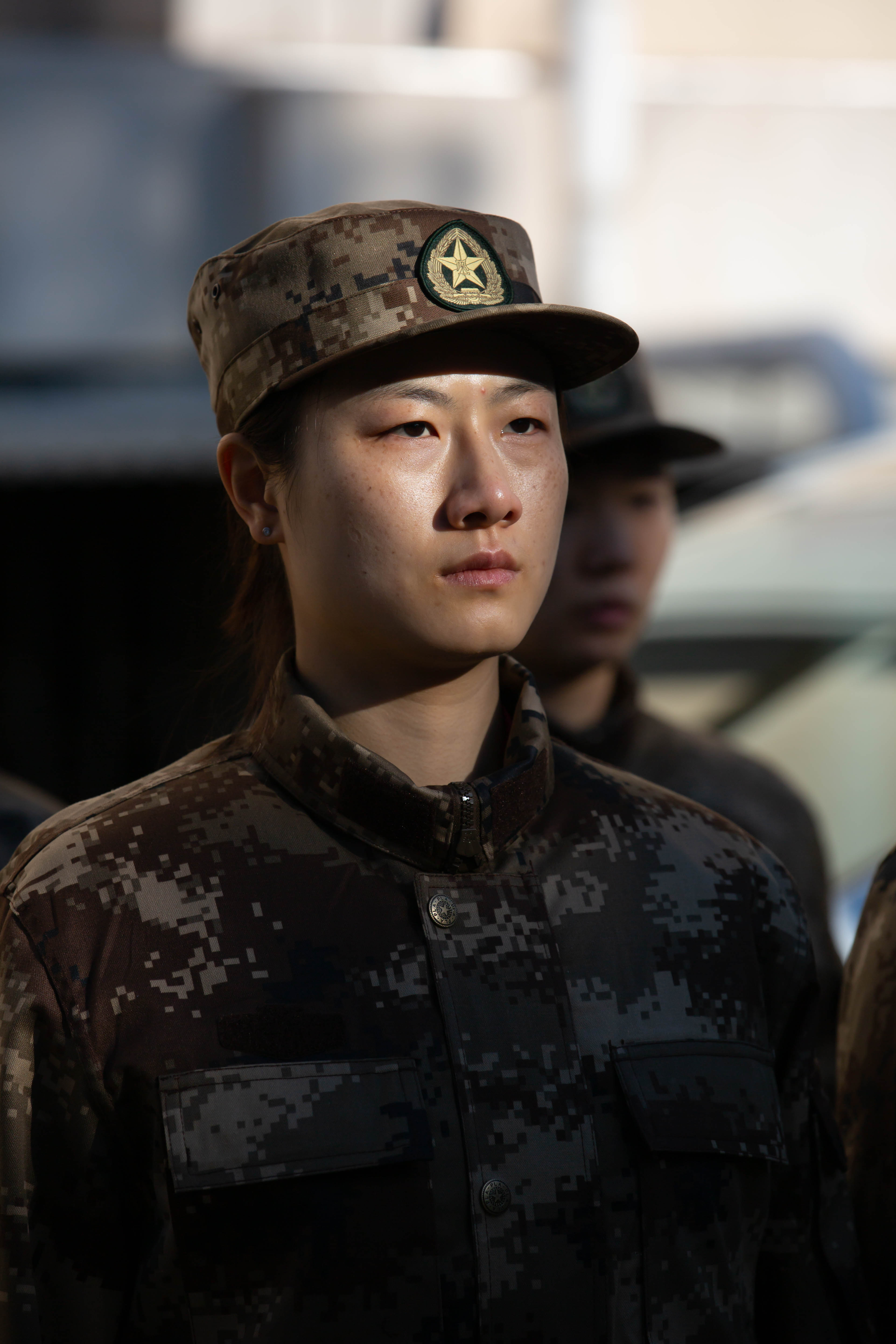 图集|国乒队军训全员参加,看看世界冠军们穿军装的样子