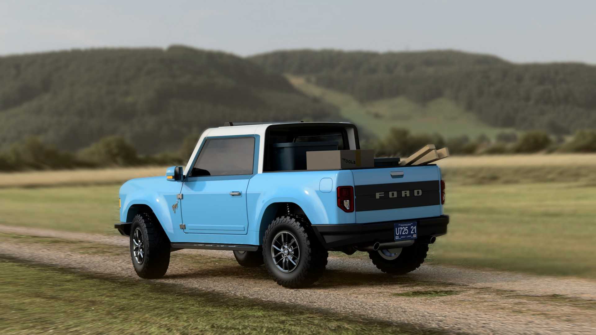 2020款福特bronco渲染图曝光